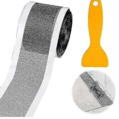 Skadedjur & Insekter-Hårfångare för duschavlopp, klistermärken med nät, hårfångare för duschavlopp, klistermärken 7 cm x 10 m