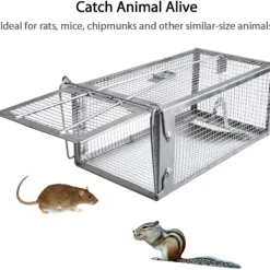 Skadedjur & Insekter-Human Moshälla Fångstbur för Råttor och Möss, Inomhus och Utomhus