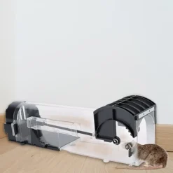 Skadedjur & Insekter-Hushållsautomatiska möss Musfälla Råttfälla Bur Bete Capture Mouse Killer Cage