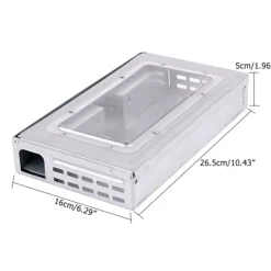 Skadedjur & Insekter-Hushållsstor musfälla Automatisk kontinuerlig musfälla Återanvändbara råttfällor Catcher Killer Möss Gnagarbur