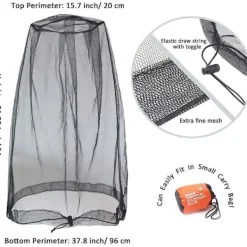 Skadedjur & Insekter-Huvudnät Mesh, Ansiktshalsnät Från Insektsbugg Bi Mygga Gna