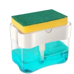 Svampar & Dukar-2-i-1 Diskmedelspump - Pump för Diskmedel - Disk