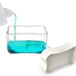 Svampar & Dukar-2-i-1 Diskmedelspump - Pump för Diskmedel - Disk