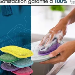 no brand Svampar & Dukar-IC CNE Set med 10 tvättbara och återanvändbara mikrofibersvampar