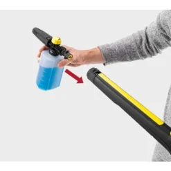 del Högtryckstvättar-IC FJ 6 skummunstycke (behållarvolym: 0,6 l, manuellt justerbar rengöringsmesförbrukning)