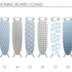 del Strykjärn-IC Hem Universal Silverbelagd Vadderad Strykbräda Överdrag Pad Hea 147*48cm