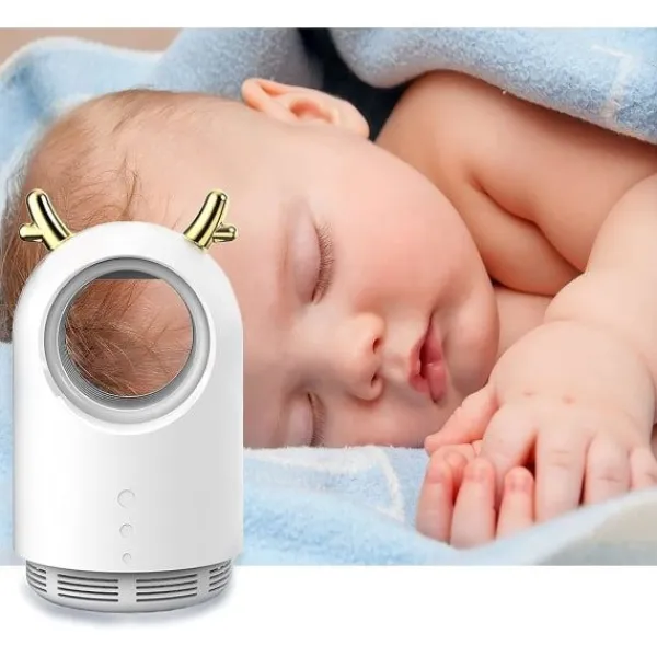 no brand Skadedjur & Insekter-IC Inomhus USB Myggfångarelampa Säker för barn och giftfri