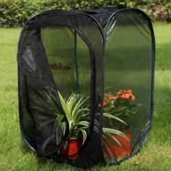 del Skadedjur & Insekter-IC Insekts- och fjärilshabitatbur Stor bärbar insektsmonark 40*40*60cm