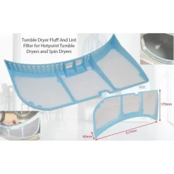 Torktumlare-Indesit IS70C ersättningsfilter för torktumlare