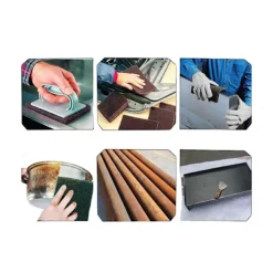 INF Svampar & Dukar-Industriell skursvamp för polering av metall och borttagning av rost