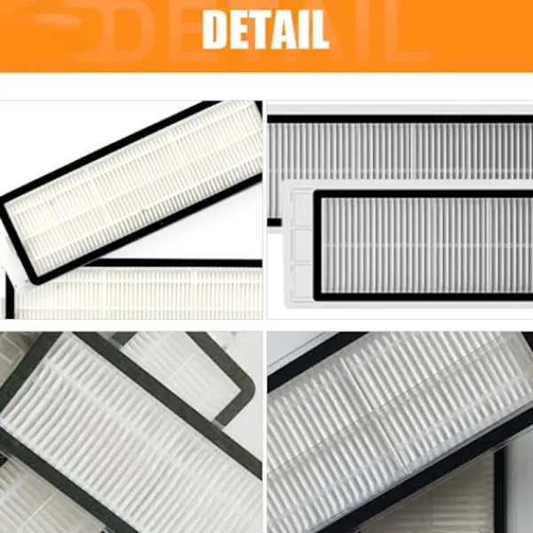 INF Dammsugare & Tillbehör-Dammsugarfilter för Xiaomi Roborock S5/S5 MAX/S6/S6 Maxv/S60/S65 6-pack