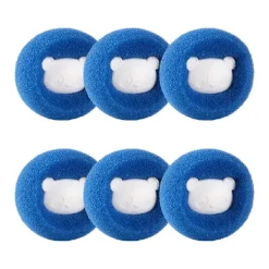 INF Tvättillbehör-Hårborttagningsboll för tvättmaskin 6 st