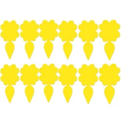 INF Skadedjur & Insekter-Klibbig fälla för skadeinsekter på krukväxter Flugfångare 12-pack