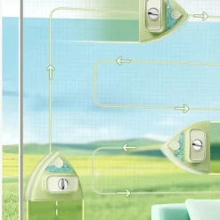 INF Fönsterrengöring-Magnetisk fönsterputsare för 10-45 mm glastjocklek