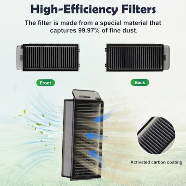 INF Dammsugare & Tillbehör-Robotdammsugare Tillbehörssats för Dreame X50/L50/L40/MOVA-serien
