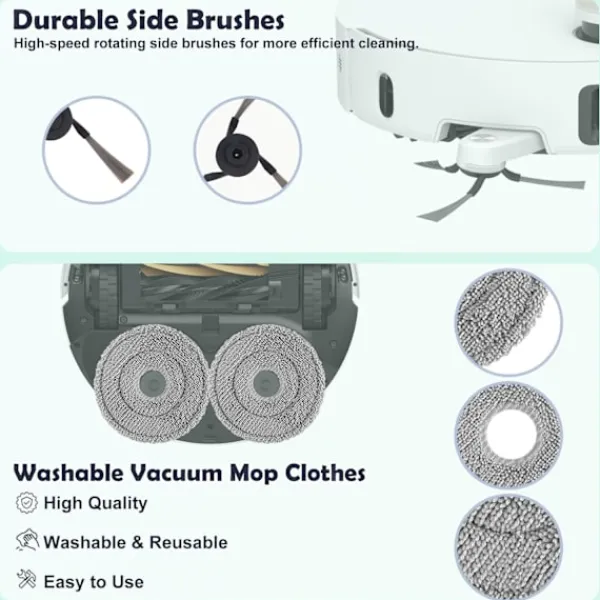 INF Dammsugare & Tillbehör-Robotdammsugare Tillbehörssats för Dreame X50/L50/L40/MOVA-serien
