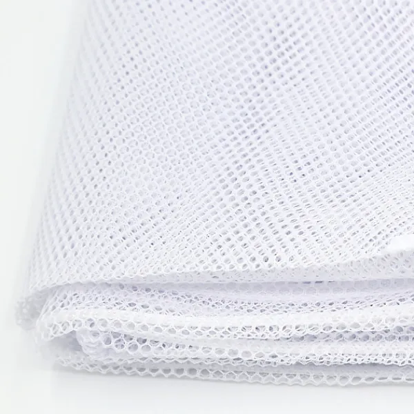 INF Tvättillbehör-Stor tvättpåse 60x90 cm Vit 2-pack