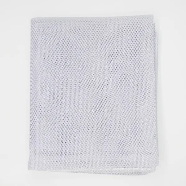 INF Tvättillbehör-Stor tvättpåse 60x90 cm Vit 2-pack