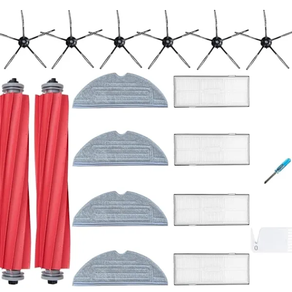 INF Dammsugare & Tillbehör-Tillbehör 18 delar till Roborock S7/S7 Plus/S7 MaxV/S7 MaxV Ultra Roborock S7/S7 Plus/S7 MaxV/S7 MaxV Ultra