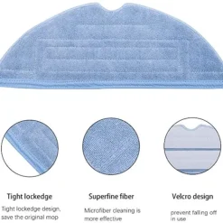 INF Dammsugare & Tillbehör-Tillbehör borstar/filter/moppdukar 14 delar Roborock S7/S7 Plus/T7/T7 Plus/T7S/T7S Plus