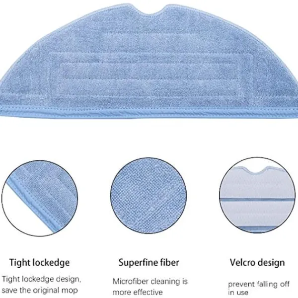 INF Dammsugare & Tillbehör-Tillbehör borstar/filter/moppdukar 14 delar Roborock S7/S7 Plus/T7/T7 Plus/T7S/T7S Plus