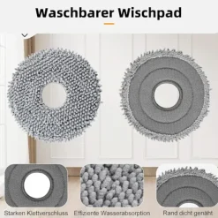 INF Dammsugare & Tillbehör-Tillbehör för Roborock Qrevo S/Qrevo Pro robotdammsugare
