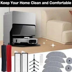 INF Dammsugare & Tillbehör-Tillbehör för Roborock S8 MaxV Ultra 19 delar