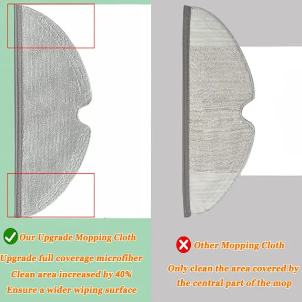 INF Dammsugare & Tillbehör-Tillbehör Xiaomi Roborock S5 Max/S50/S51/S55/S5/S60/S65/S6/S6 Pure/S6 MAXV 22 delar