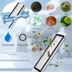 INF Dammsugare & Tillbehör-Tillbehör Xiaomi Roborock S5 Max/S50/S51/S55/S5/S60/S65/S6/S6 Pure/S6 MAXV 22 delar