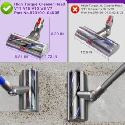 INF Dammsugare & Tillbehör-Uppgraderad Motorhead Rengöringshuvud för Dyson V10 Dammsugare