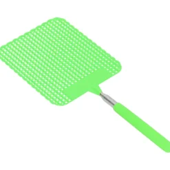 Skadedjur & Insekter-Infällbar flugsmälla i plast myggracket rostfritt stål stång hem kontor grön