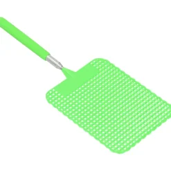 Skadedjur & Insekter-Infällbar flugsmälla i plast myggracket rostfritt stål stång hem kontor grön