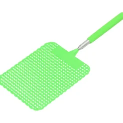 Skadedjur & Insekter-Infällbar flugsmälla i plast myggracket rostfritt stål stång hem kontor grön