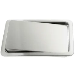 Fww Soptunnor-Infälld inbyggd balanssvänglock för soptunna i rostfritt stål