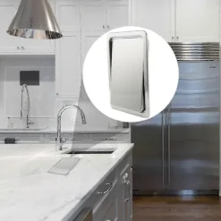 Fww Soptunnor-Infälld inbyggd balanssvänglock för soptunna i rostfritt stål