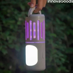 InnovaGoods Skadedjur & Insekter-Portabel Antimygg-lampa, 3 i 1
