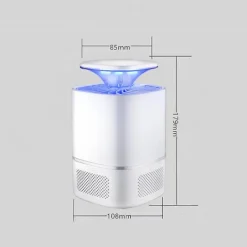 Skadedjur & Insekter-Inomhus insektsfälla fångare & mördare för myggor, gnatfällor fånga flygande insekter inomhus med sug, bugglampa