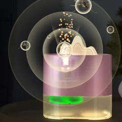 Skadedjur & Insekter-Inomhus Insektsfälla Vulkan Myggfångare Dödark med Ljus Smart Timer Tyst Flygande Insektsfälla för Hem Sovrum