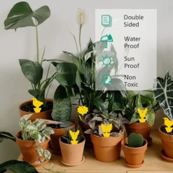 Skadedjur & Insekter-Insektfälla 48 st, Flugfälla Klibbig Dubbelsidig Gul Flugfälla