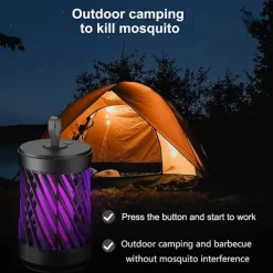 Skadedjur & Insekter-Insektsdödare, elektrisk myggdödare, myggdödande lampa, insektsfälla, hängbar myggdödande lampa