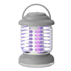 Skadedjur & Insekter-Insektsdödare Elektrisk USB Mygglampa Insektslampor Myggdödare Inomhus Utomhus Camping, med Batteri Grå