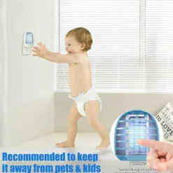 Skadedjur & Insekter-Insektsdödare Inomhus, Elektronisk Insektsdödare, Myggdödare Med Blått Ljus, 6-pack stcyv