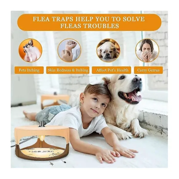 Skadedjur & Insekter-Insektsfälla, Klisterlampa Vägglusfälla med Klisterskivor Glödlampa Elektrisk Inomhuslampa Fångare för F