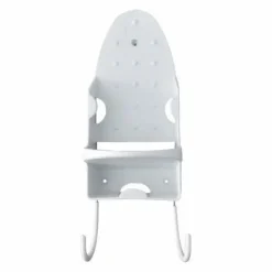 Estone Strykjärn-Järnstativ Dubbel Krok Förvaringsställ Hängande Järnhållare för Hemorganisation