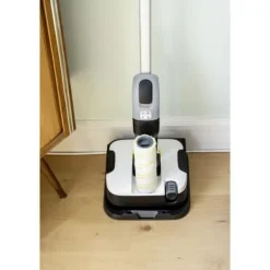 KARCHER Städmaskiner-FC 2-4 - Golvrengöring - Samlar upp torr och våt smuts i en enda passage - Parkeringsläge Grå och svart