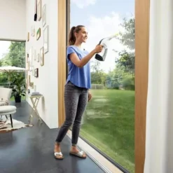 KARCHER Fönsterrengöring-WV 6 Plus - Fönsterputsare - XL skrapa 280 mm - Autonomi 100 min - Rengör upp till 300m² (cirka 100 fönster) Vit