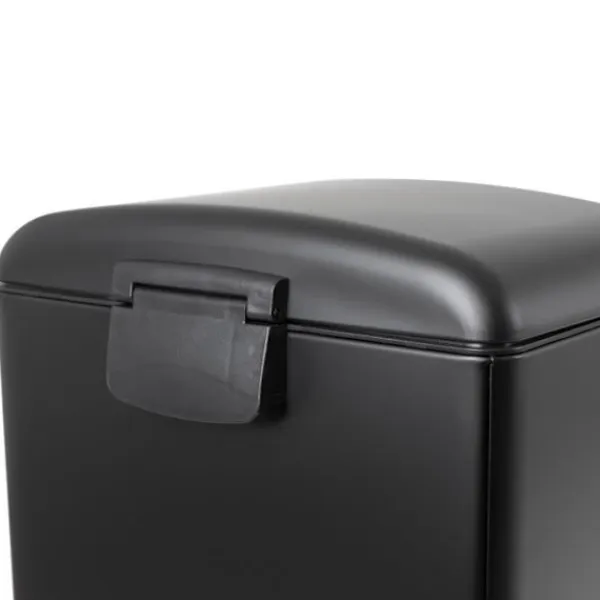 KITCHEN MOVE Soptunnor-KÖKSFLYTT Pedalkökskärl - Mattsvart stål - 40L GREENWICH