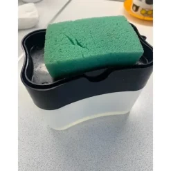 Svampar & Dukar-Köksredskap flytande tvål vit