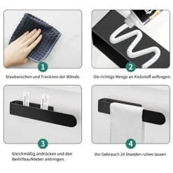 Svampar & Dukar-Kökssvamp Hållare, Svamphållare, Självhäftande Svamphållare, Kök Diskho Organiser Förvaring, Disktrasa Hållare, Rostfritt Stål Svamphållare