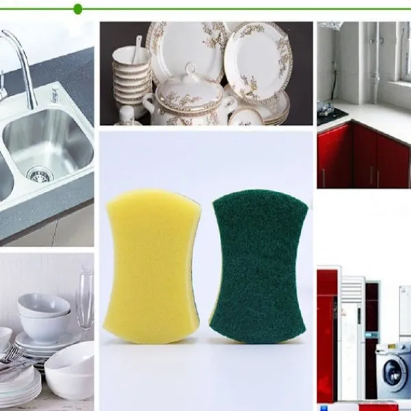 Svampar & Dukar-Kökssvamp, miljövänlig repfri för disk, skrubbsvamp (24-pack)